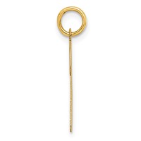 14K Large Script Letter B Initial Charm view 2