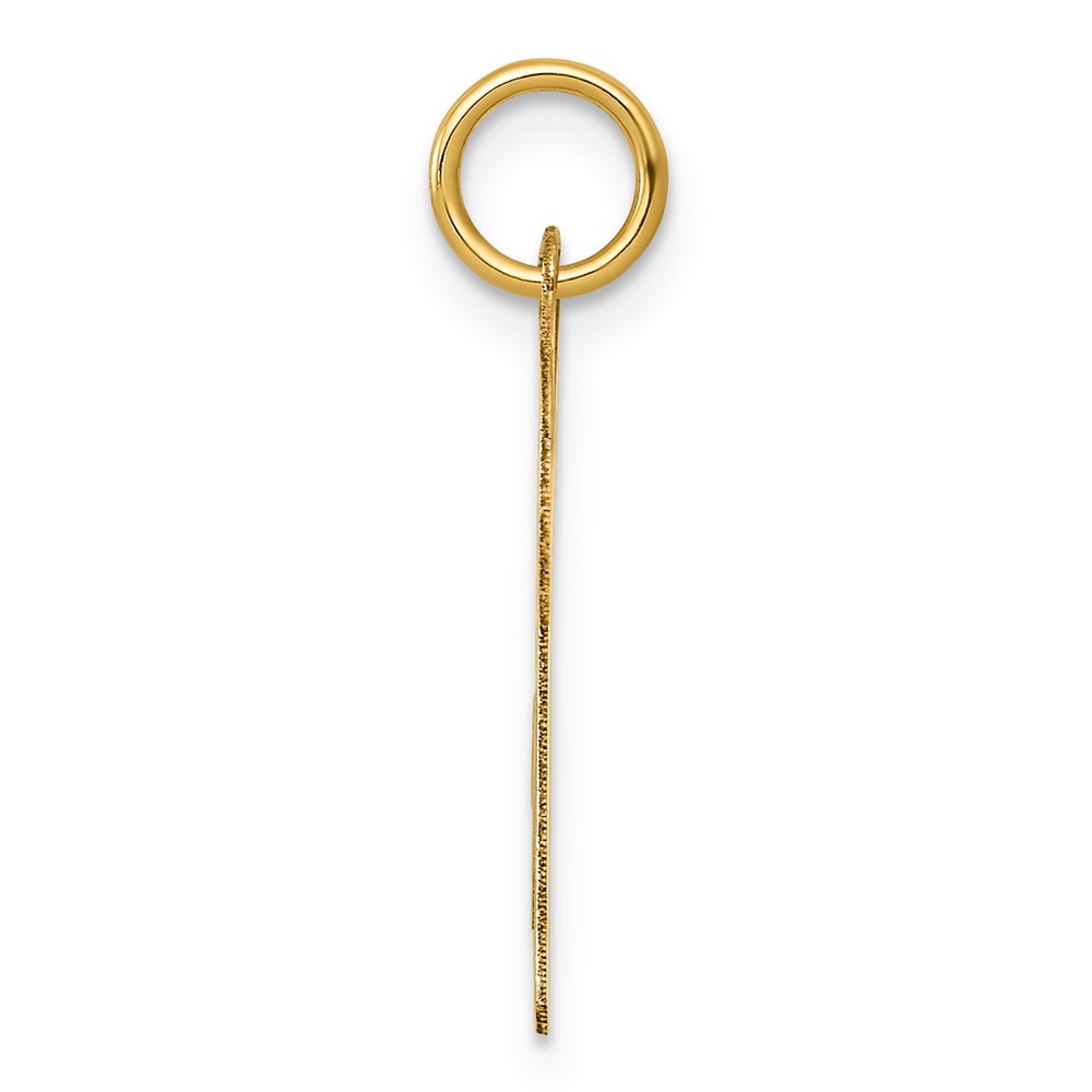 14k Large Script Letter K Initial Charm (YC662K)