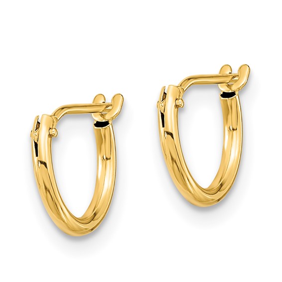 14K Butterfly/3-4mm Freshwater Cultured Pearl/Mini Hoop 3-Pair Earring Set