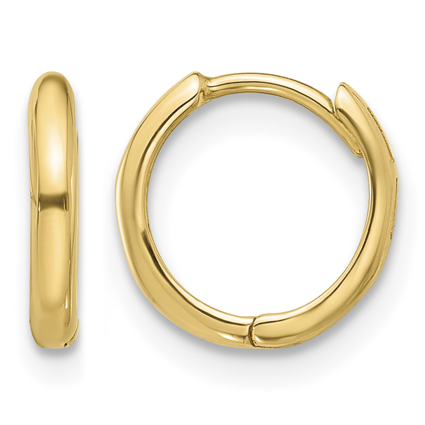 14K Hinged Hoop Earrings (YE2148)