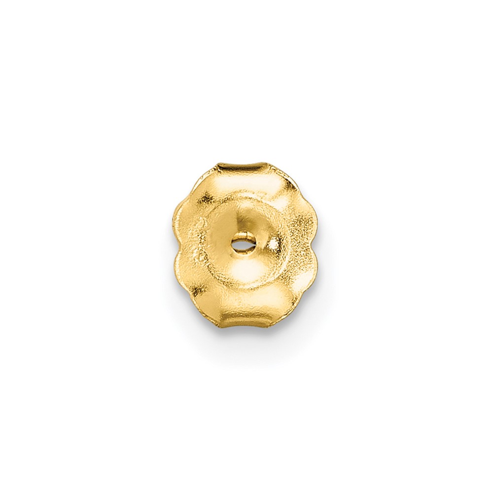 14k 1/5 carat Lab Grown Diamond VS/SI+ G+ Round Complete Four Prong Heavyweight Stud Earrings (EM1006-020-LG)
