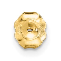 14K Yellow Gold 0.17 Carat Lab Grown Diamond VS SI+ G+ Round Complete Three Prong Stud Earrings view 4