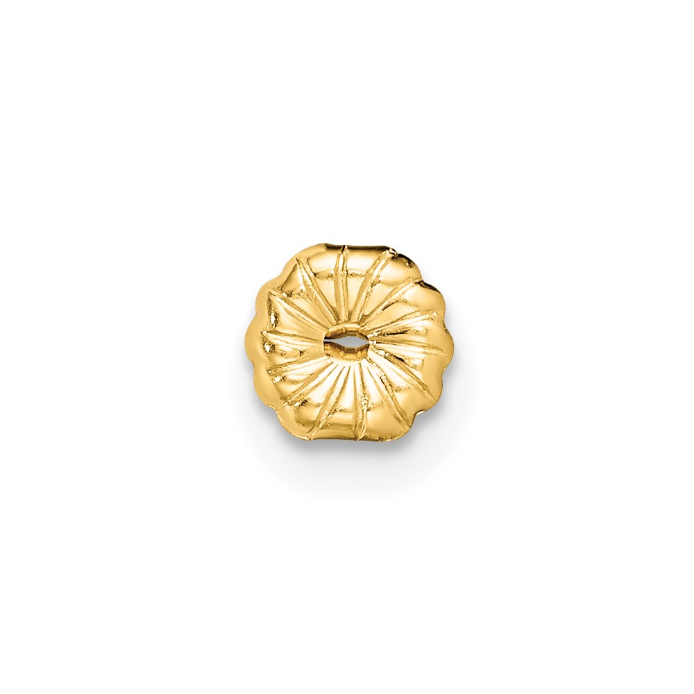 14k 1 carat Lab Grown Diamond VS+ F+ Round Complete Four Prong Heavyweight Stud Earrings (EM1006-100-LD)