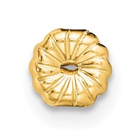 14K Yellow Gold 1 Carat Lab Grown Diamond VS SI+ G+ Complete Pear Three Prong Stud Earrings view 5