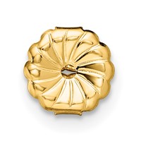 14K Yellow Gold 3 Carat Lab Grown Diamond VS+ F+ Round Complete Three Prong Stud Earrings view 5