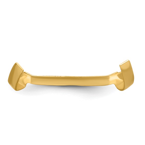 14k Yellow Gold Mens Ring Guard