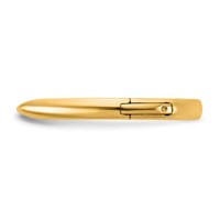 14K Yellow Gold Cliq Hinged Cathedral Solitaire Peg Set Engagement Ring Mounting view 3
