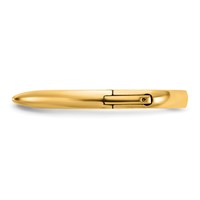 14K Yellow Gold Cliq Hinged Cathedral Solitaire Peg Set Engagement Ring Mounting view 3