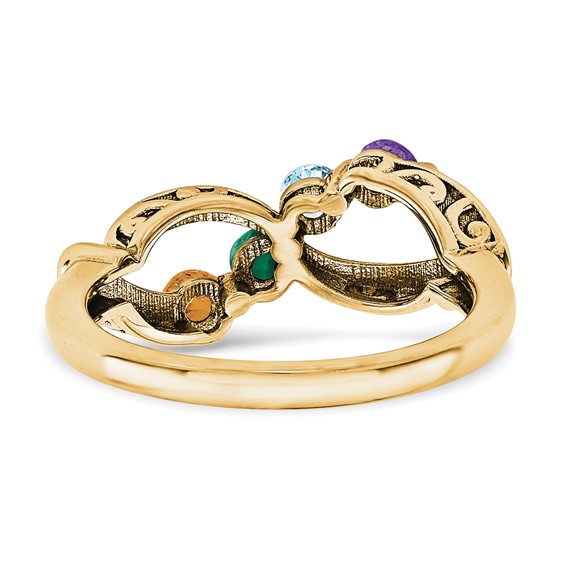 14KY VS Diamond Family Ring