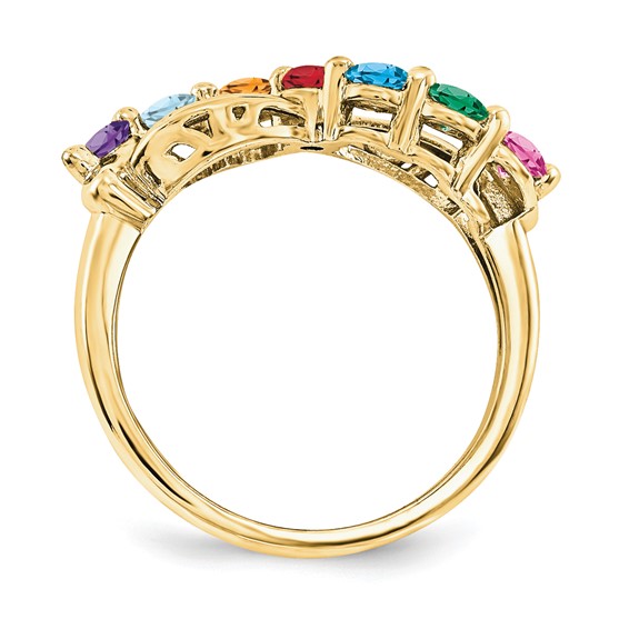 14KY VS Diamond Family Ring