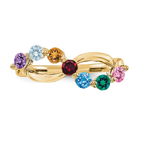 14KY VS Diamond Family Ring