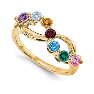 14KY VS Diamond Family Ring