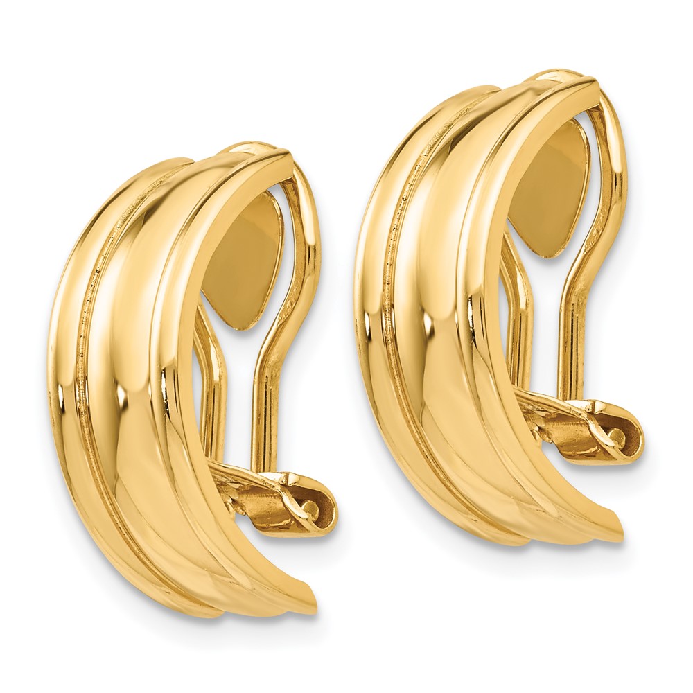 14k Fancy Non-pierced Earrings (Z905)