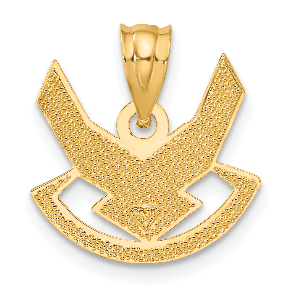 14k Yellow Gold U. S. Air Force Pendant Charm Necklace Career ...