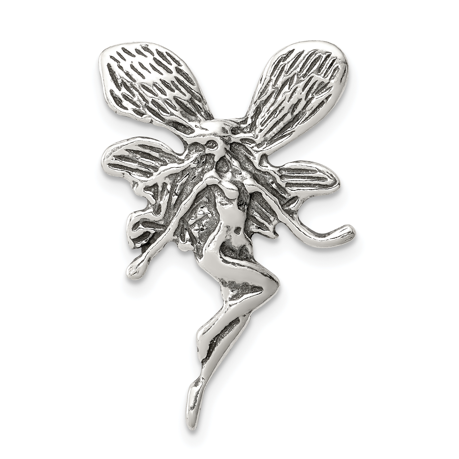 Details About 925 Sterling Silver Fairy Pendant Charm Necklace Fine Jewelry Mothers Day Gifts