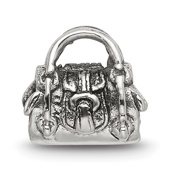 Sterling Silver Reflections Kids Handbag Bead