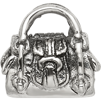 Sterling Silver Reflections Kids Handbag Bead view 4