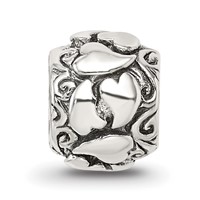 Sterling Silver Reflections Hearts Bead view 3