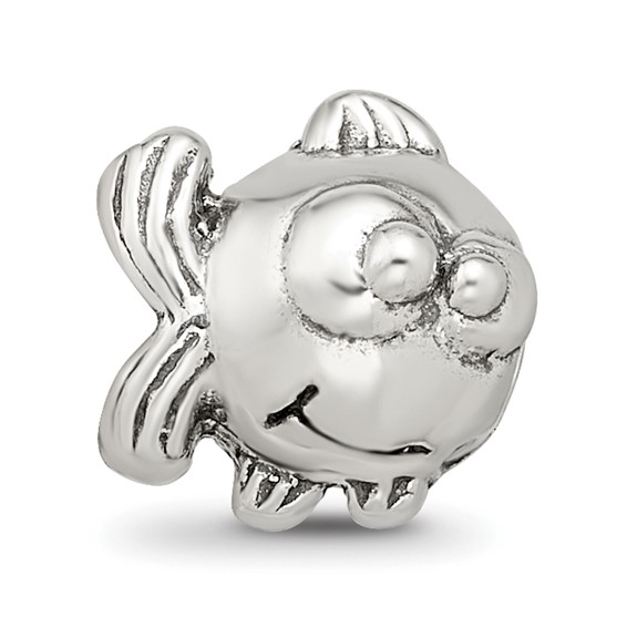 Sterling Silver Reflections Kids Fish Bead
