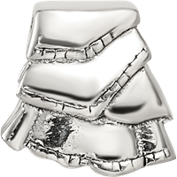 Sterling Silver Reflections Kids Skirt Bead view 4