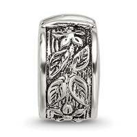 Sterling Silver Reflections Hinged Floral Clip Bead view 3