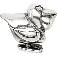 Sterling Silver Reflections Kids Pelican Bead view 4