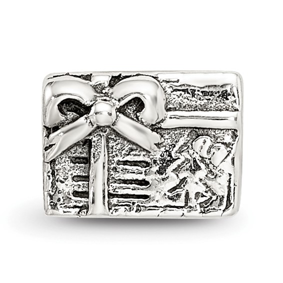 Sterling Silver Reflections Kids Christmas Present Bead