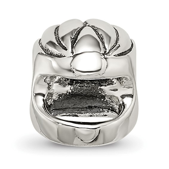 Sterling Silver Reflections Race Car Helmet Bead