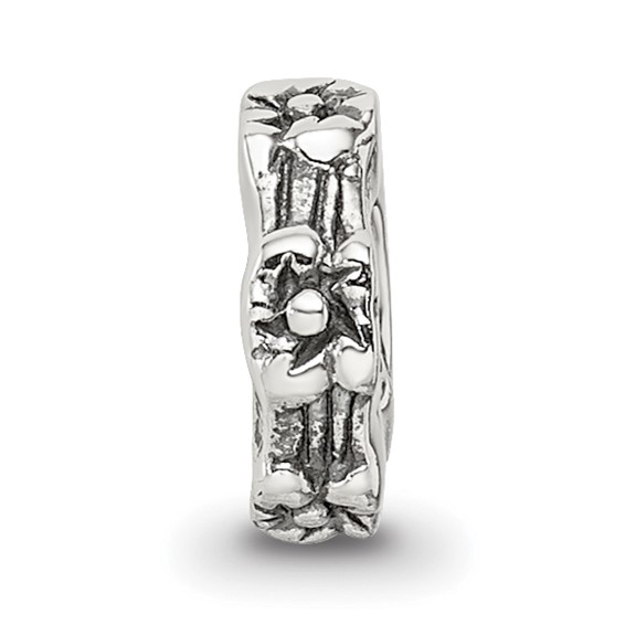 Sterling Silver Reflections Floral Spacer Bead