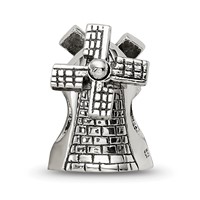 Sterling Silver Reflections Windmill Bead view 3
