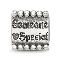 Sterling Silver Reflections Someone Special Triangle Bead view 3