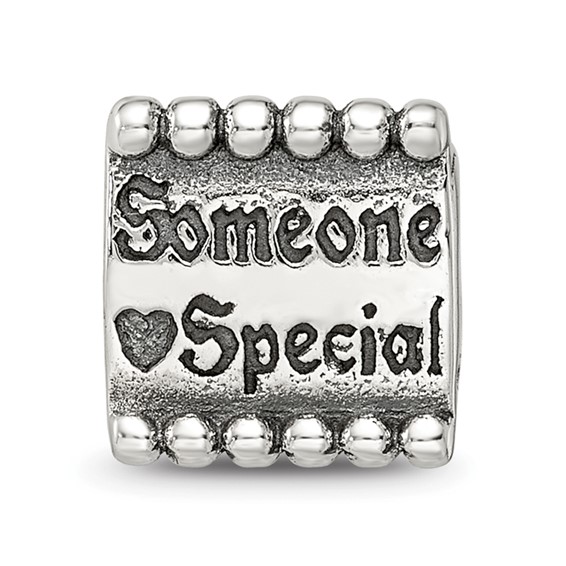 Sterling Silver Reflections Someone Special Triangle Bead