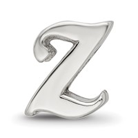 Sterling Silver Reflections Letter Z Script Bead view 3