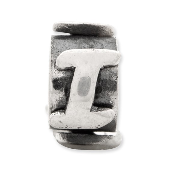 Sterling Silver Reflections Letter Message Beads