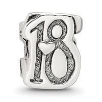 Sterling Silver Reflections Sweet 18 Bead view 3