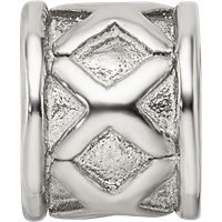 Sterling Silver Reflections X Bali Bead view 4