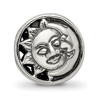 Sterling Silver Reflections Sun Moon Bead view 3