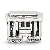 Sterling Silver Reflections Streetcar Bead view 3