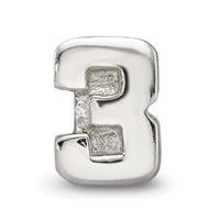 Sterling Silver Reflections Kids Number 3 Bead view 3