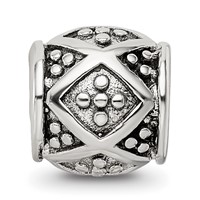 Sterling Silver Reflections Dots Bali Bead view 3
