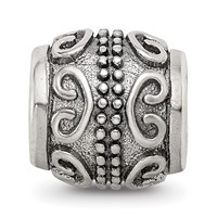Sterling Silver Reflections Scroll Bali Bead view 3