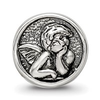 Sterling Silver Reflections Angel Bead view 3