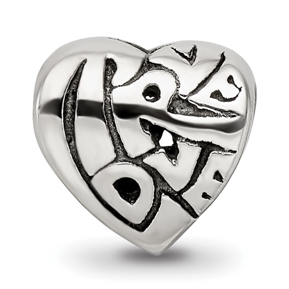 Sterling Silver Reflections True Love Bead