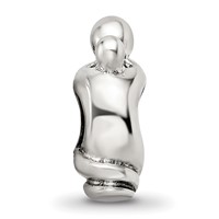 Sterling Silver Reflections Family of 2 Bead view 3