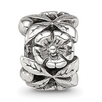 Sterling Silver Reflections Floral Bead view 3