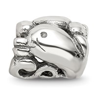 Sterling Silver Reflections Dolphin Bead view 3