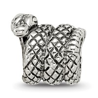 Sterling Silver Reflections Snake Bead view 3