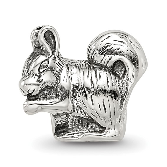 Sterling Silver Reflections Squirrel Bead