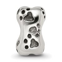 Sterling Silver Reflections Dog Bone Bead view 3