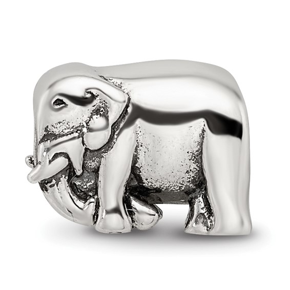 Sterling Silver Reflections Elephant Bead